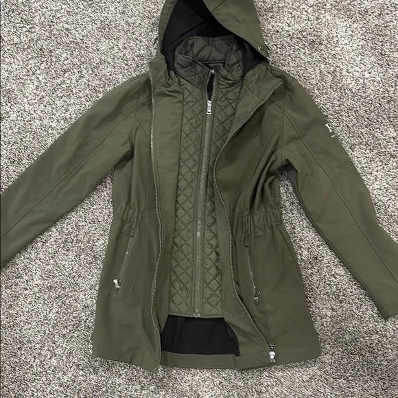 Ralph Lauren Olive Green Hooded Jacket - Picture 3 of 5